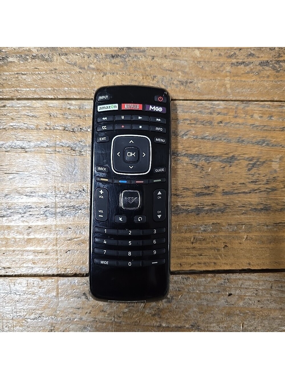 VIZIO XRT112 Smart TV Remote Control OEM Amazon, Netflix & iHeart Radio NO LID